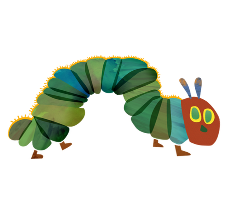 Vinyl teppich kinder rupe der nimmersatte - TenStickers