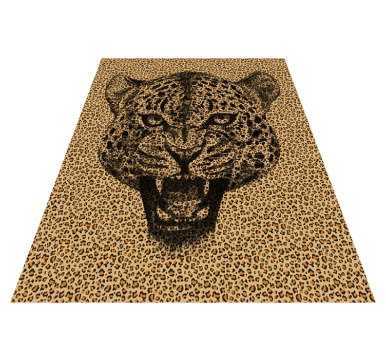 Vinylteppich Animal Print leopardenmuster - TenStickers