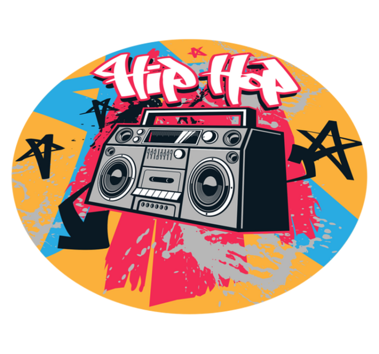Vinylteppich Schlafzimmer Hip hop tänzer - TenStickers