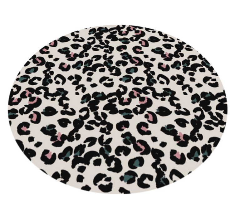 Vinyl Teppich Tiermuster leopardenfleckenmuster - TenStickers