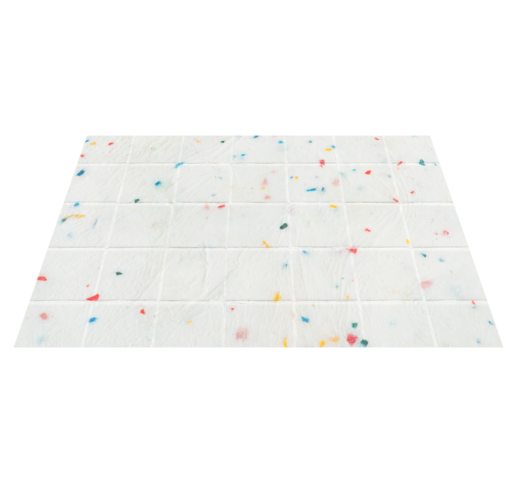 Vinyl Teppich Fliesenoptik terrazzo-fliesenmuster - TenStickers