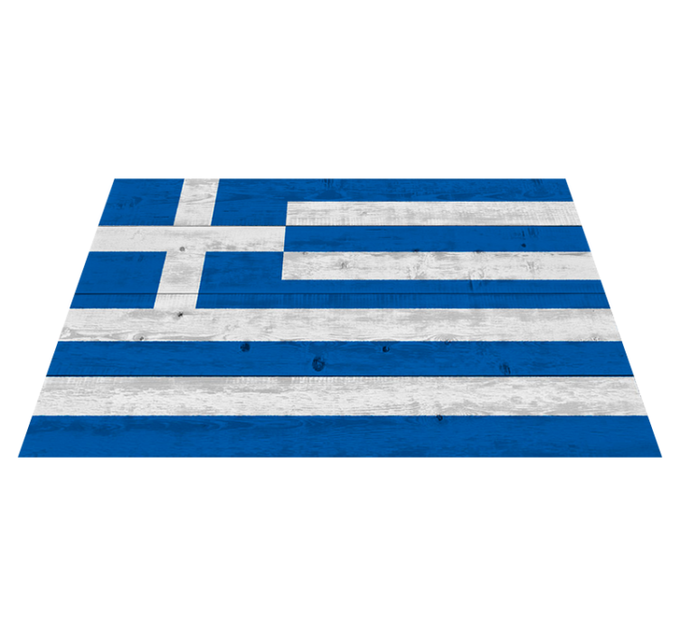 Vinyl Teppich Textur gestreifte holzstruktur - TenStickers