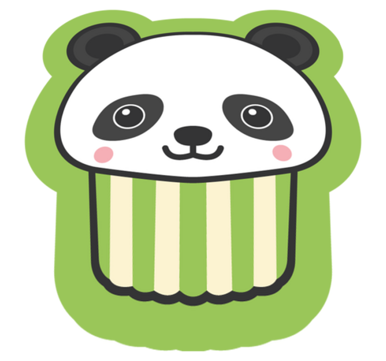 Vinyl Teppich Baby pandajunges-design - TenStickers