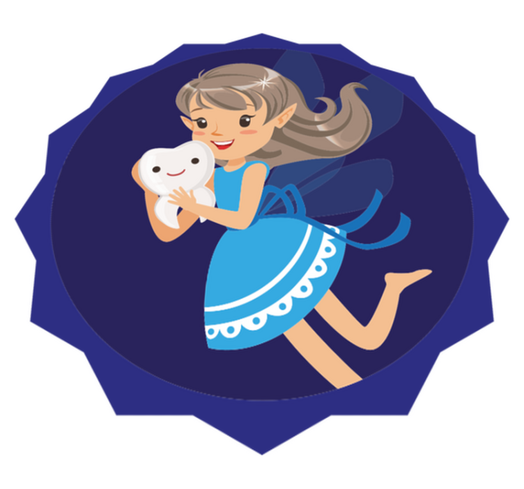 Vinyl Teppich Kinder zahnfee-abenteuer - TenStickers