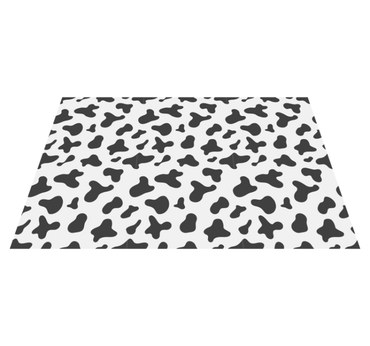 Vinylteppich Animal Print Kuhdruck - TenStickers