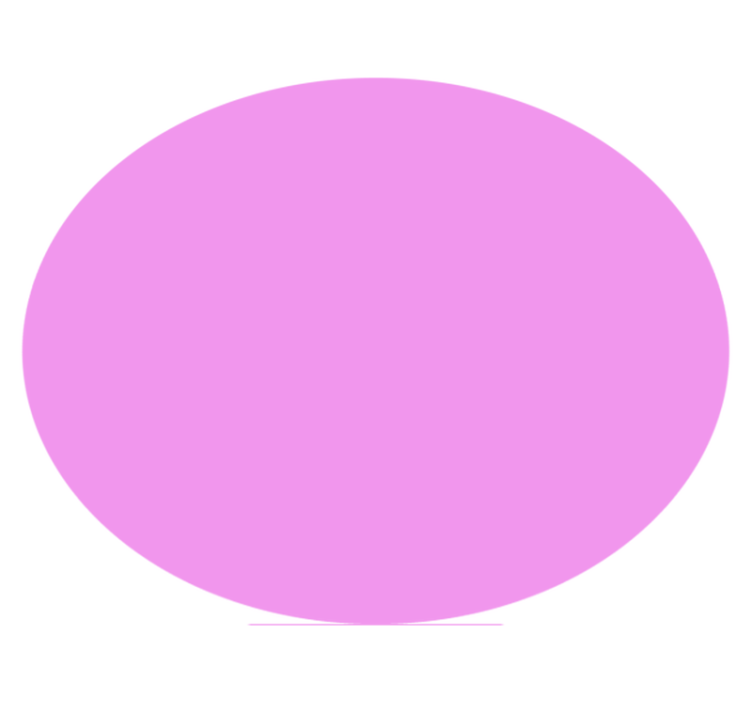 Vinyl teppich lila in lebhaftem runden design - TenStickers