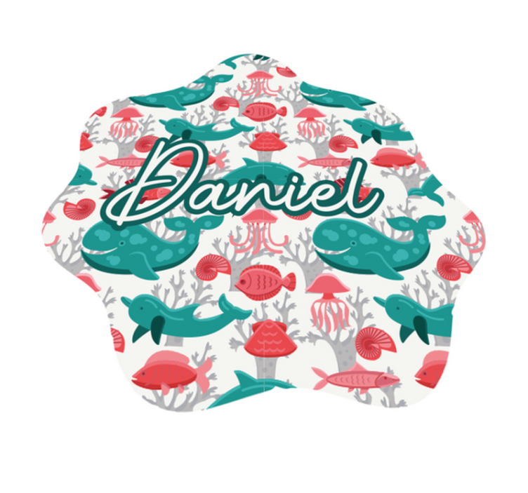 Vinylteppich kindlich maßgeschneiderte unterwasserexpedition - TenStickers