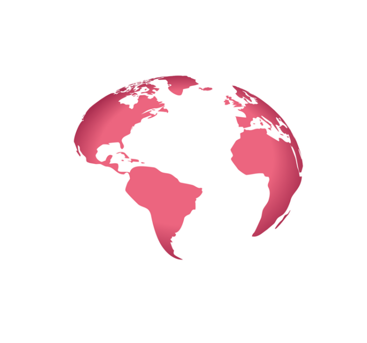 Vinylteppich Diele Elegantes rosa Design - TenStickers