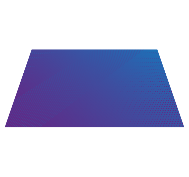 Vinyl Teppich modern blaues muster mit farbverlauf - TenStickers