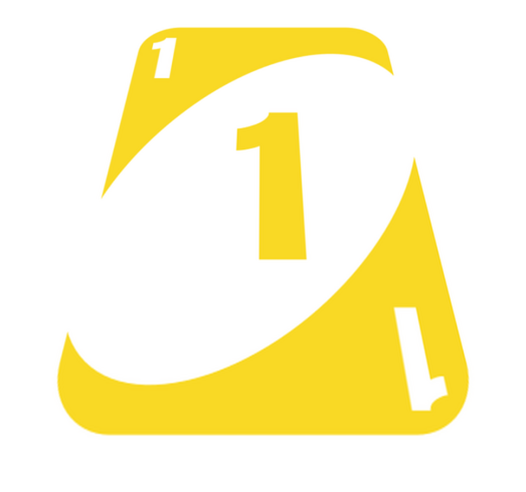 Vinylteppich Schlafzimmer Uno kartenspiel - TenStickers