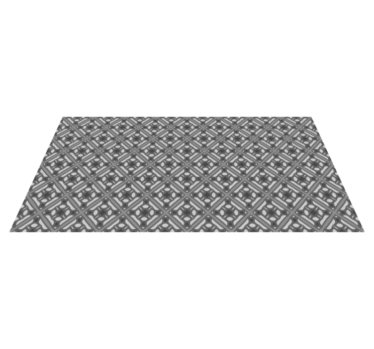 Vinyl teppich marmor in elegantem grauen muster - TenStickers