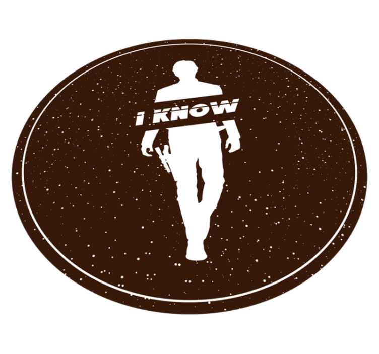 Vinyl teppich minimalistisch silhouette statement - TenStickers