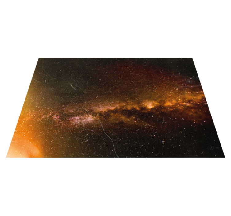 Vinyl Teppich Sterne kosmische galaxienansicht - TenStickers