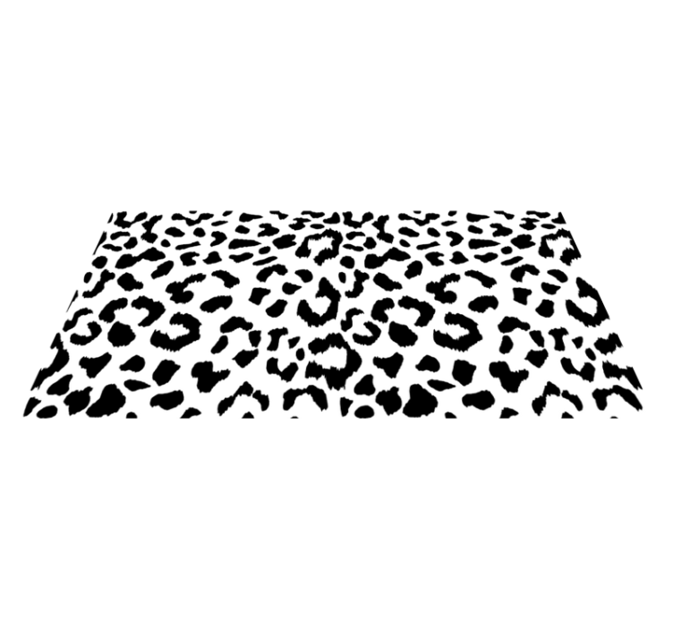 Vinylteppich Animal Print Leopard einfacher tierdruck - TenStickers