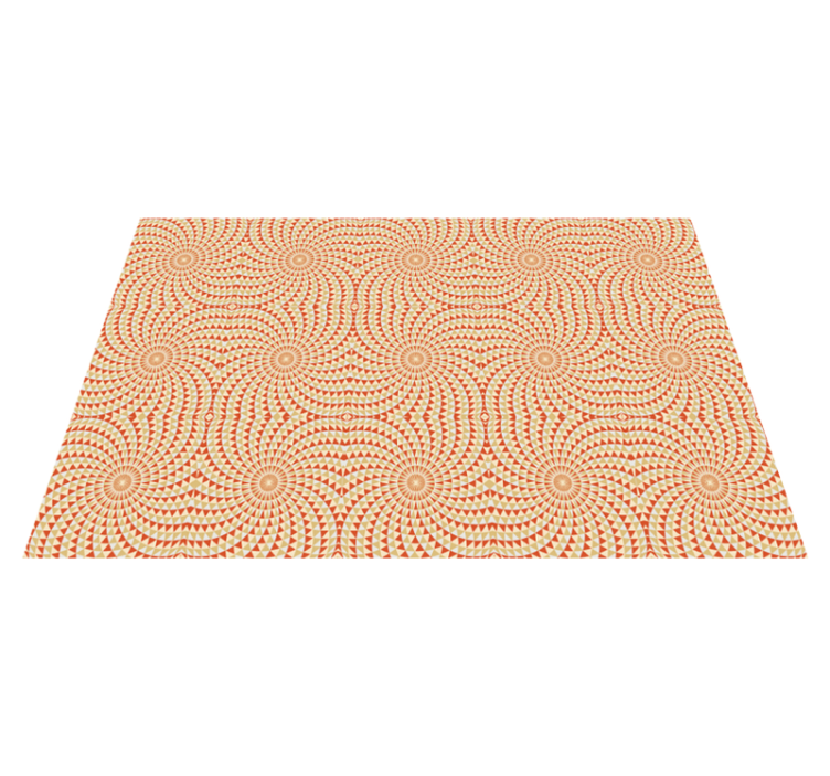 Vinyl Teppich Mandala mandala-musterdetail - TenStickers