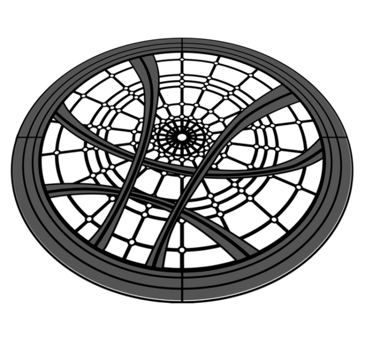 Vinylteppich Jugendliche Dr seltsames fenster - TenStickers