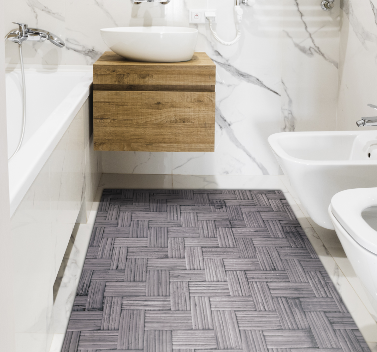 Vinyl Teppich Textur gewebtes strukturiertes detail - TenStickers