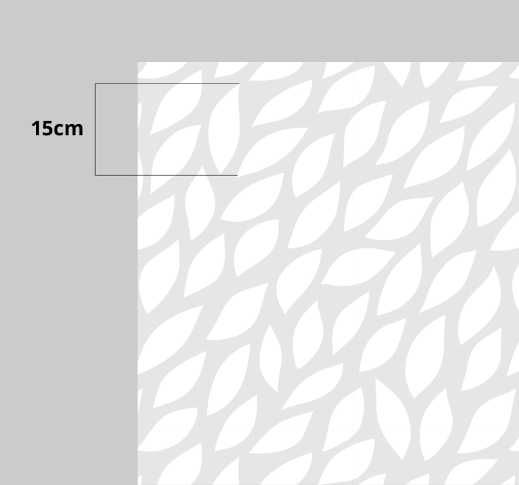 Vinyl Teppich Küche geometrische schattenmuster - TenStickers