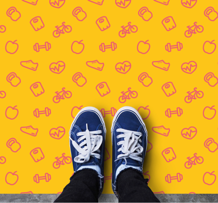 Vinyl Teppich Kinder jugendliche verspieltheit - TenStickers