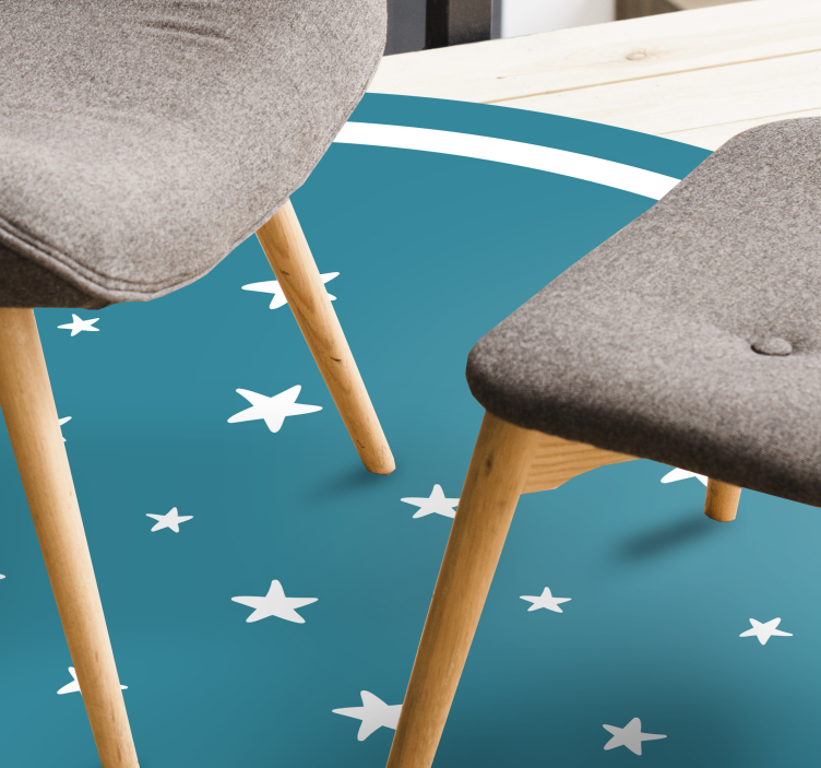 Vinyl Teppich Sterne sternenmotiv - TenStickers