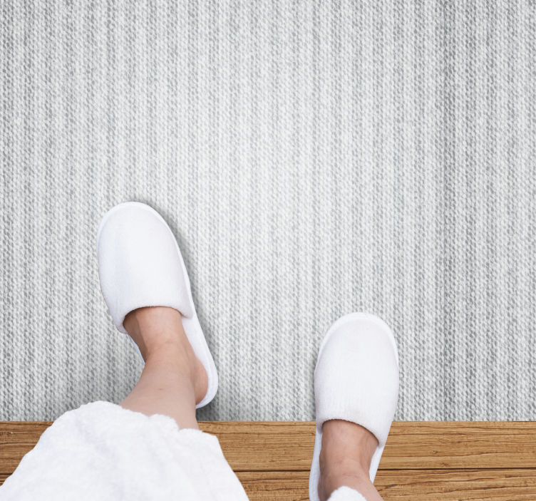 Vinyl Teppich Bad dezent strukturierte oberfläche - TenStickers