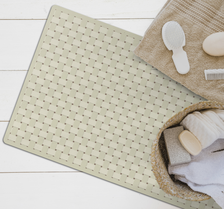 Vinyl Teppich Textur gewebte textur - TenStickers