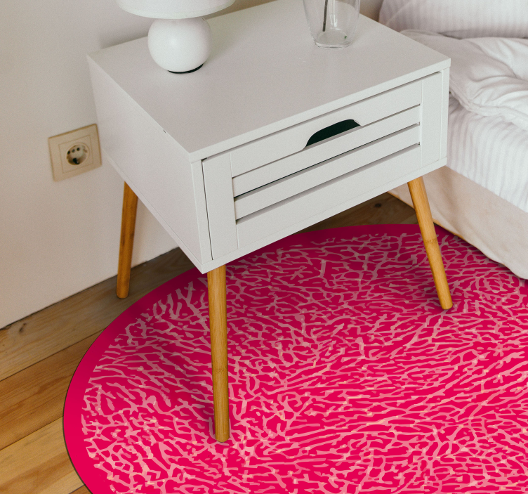 Vinyl Teppich Textur leuchtend rosa design - TenStickers