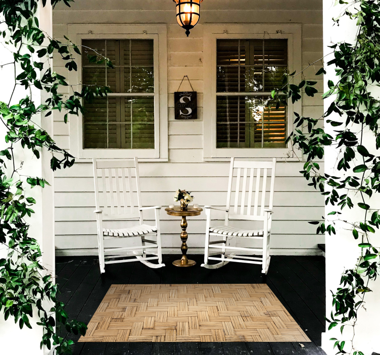 Vinylteppich Holzoptik parkettmuster - TenStickers