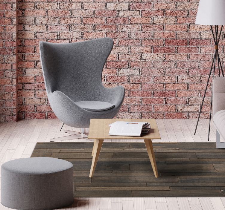 Vinylteppich Holzoptik rustikales muster - TenStickers