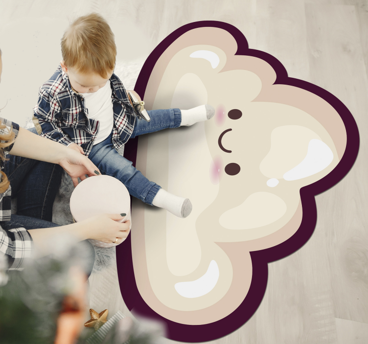 Vinylteppich Natur Anime cloud - TenStickers