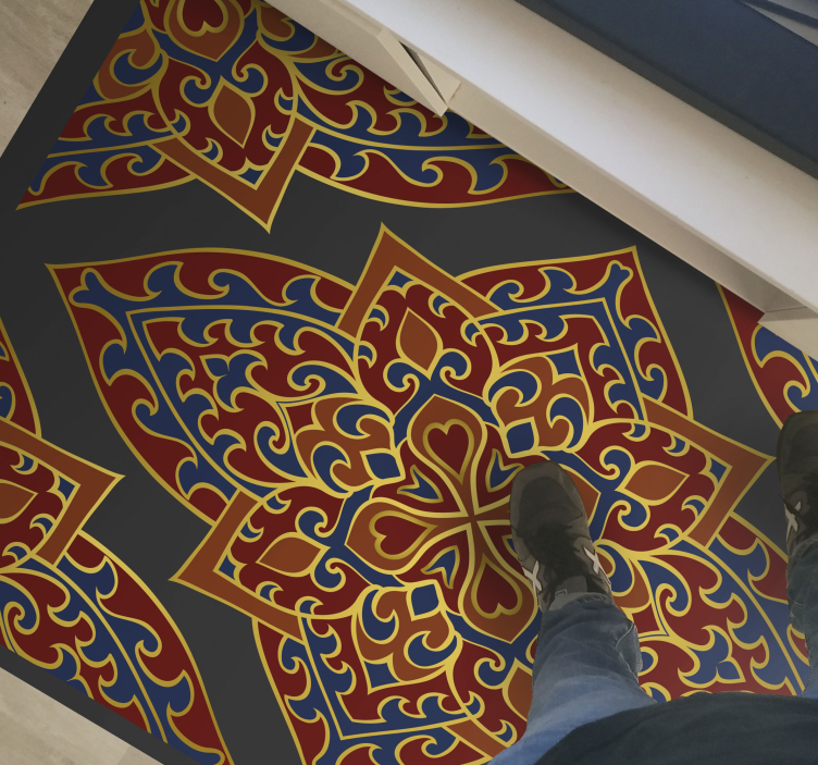 Vinylteppich Flur Orientalische persische textur - TenStickers