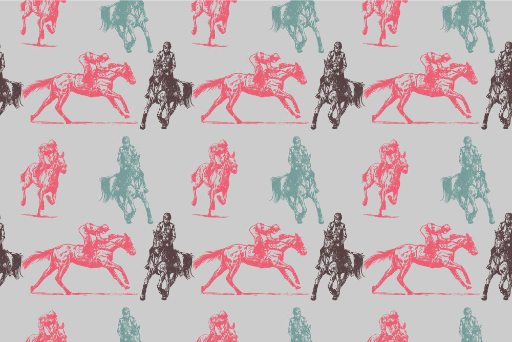 Vinyl teppich tiere im westernhaus muster - TenStickers