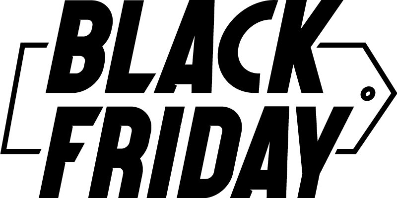 Vinyl teppich black friday moderner schreibschrift - TenStickers