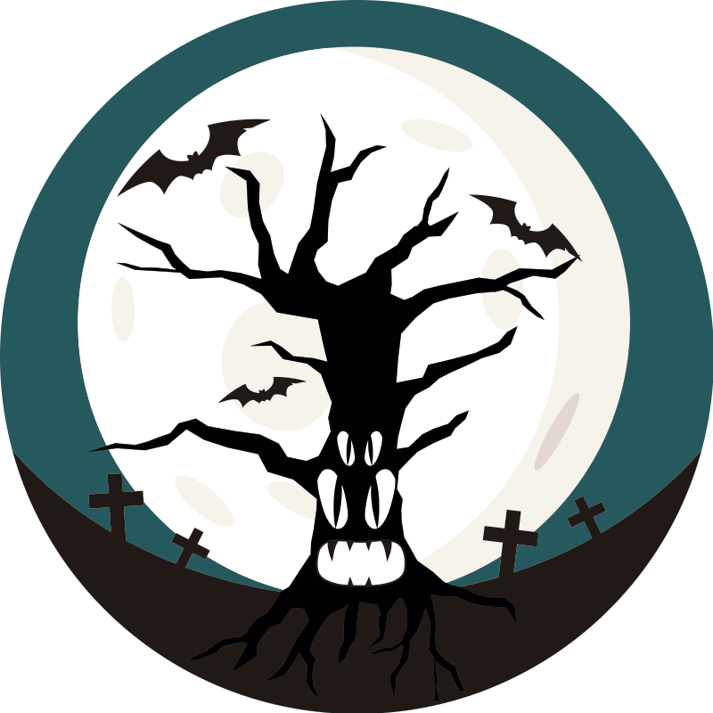 Vinyl teppich halloween für gruselige stimmung - TenStickers