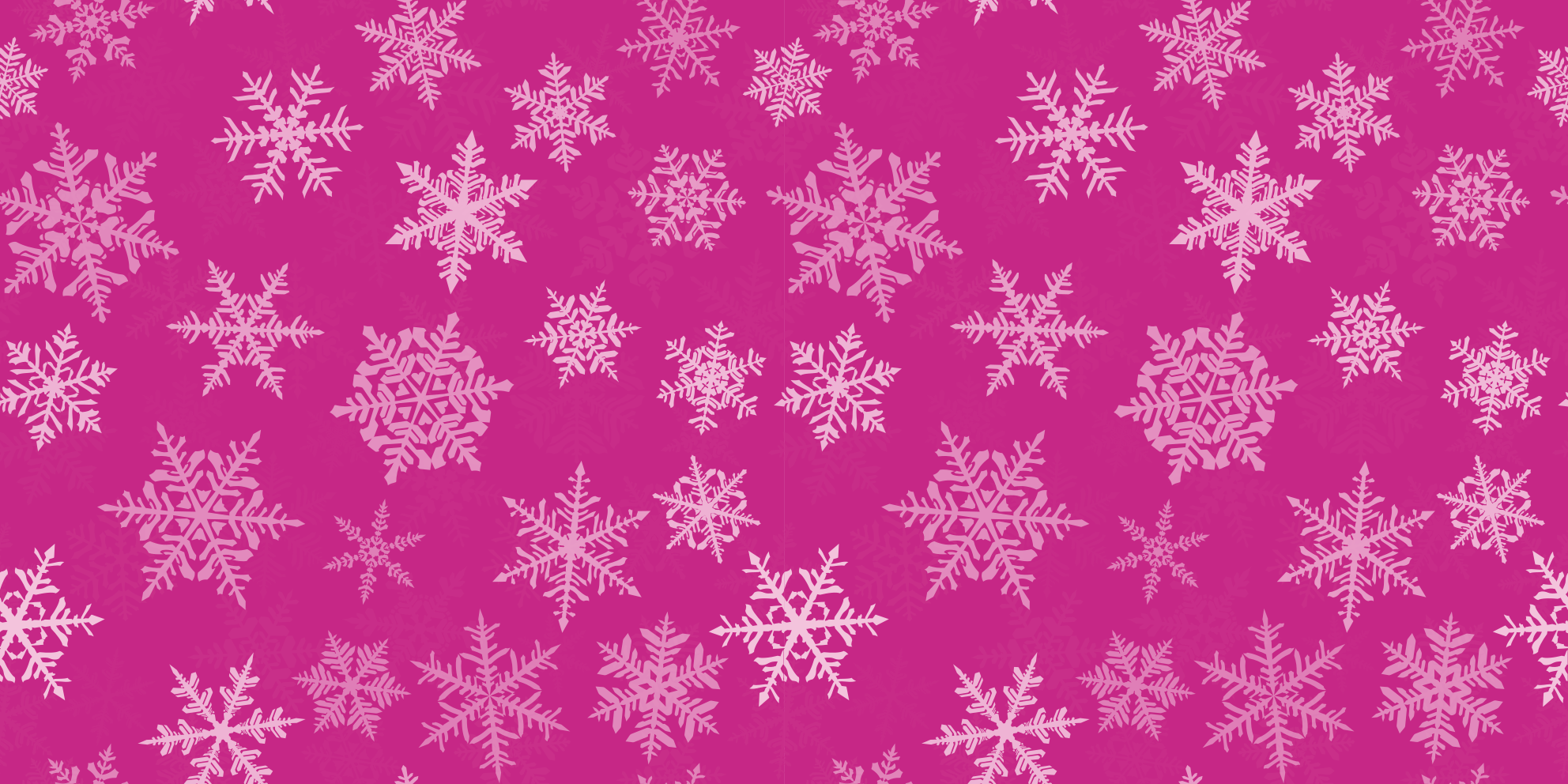 Vinyl teppich weihnachten schneeflocken muster - TenStickers