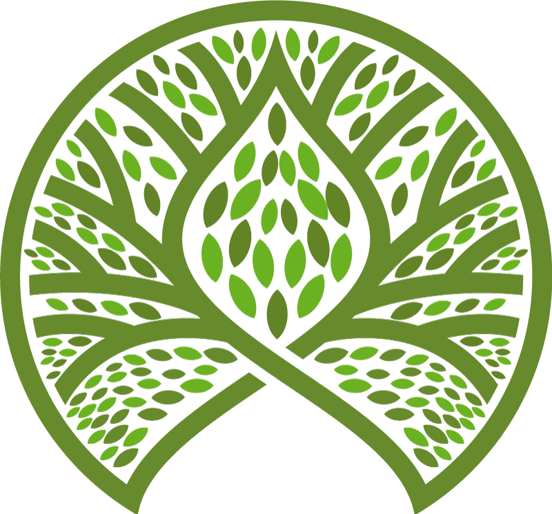 Vinyl teppich blumen blattige naturembleme - TenStickers