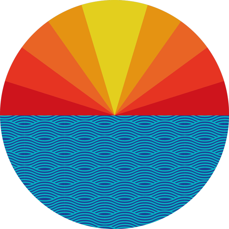 Vinyl teppich schlafzimmer im vintage sonnenuntergang - TenStickers