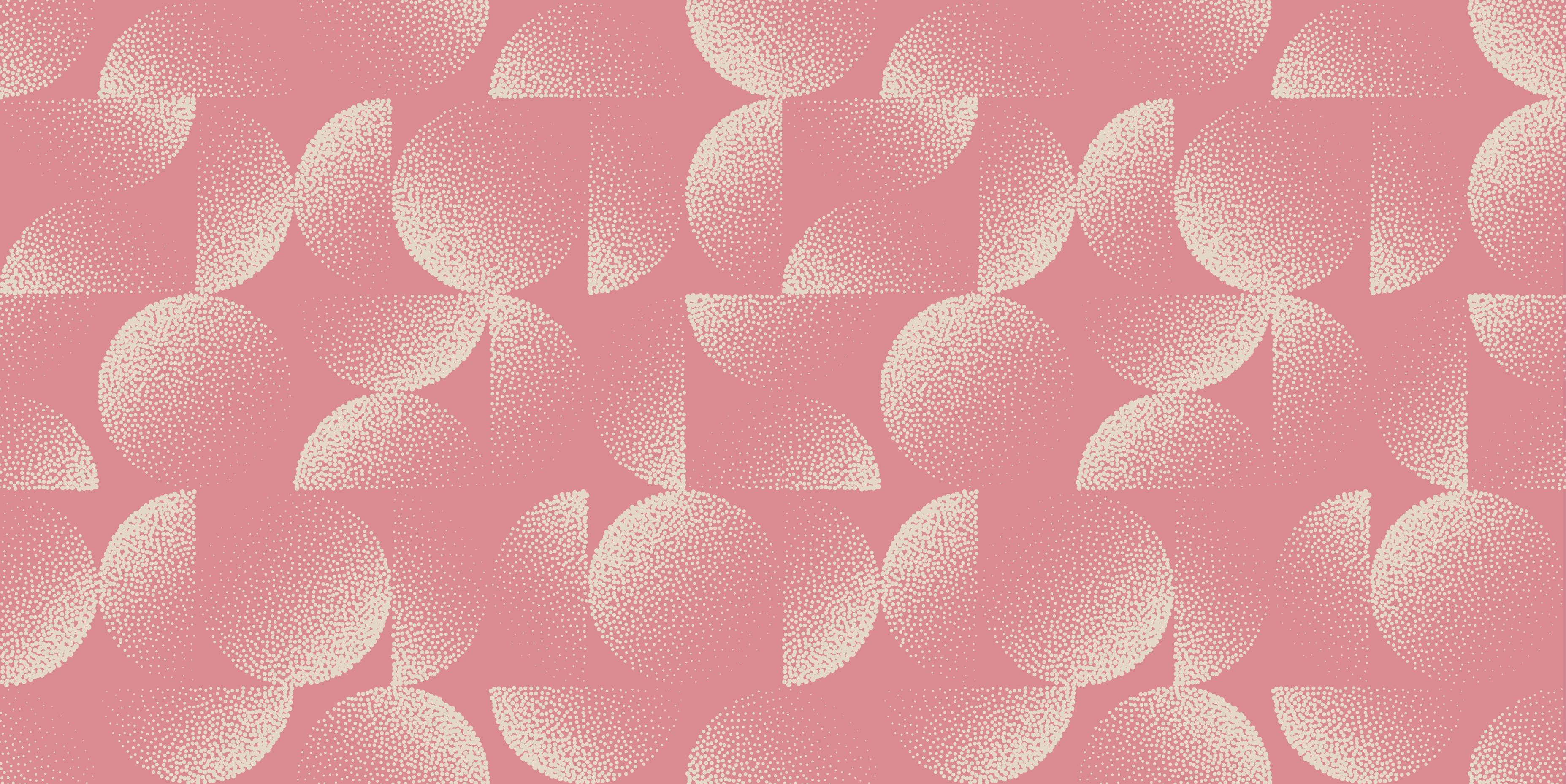 Vinyl teppich esszimmer pastellhalbkreise - TenStickers