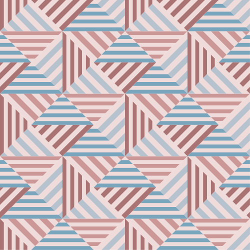 Vinyl teppich esszimmer abstrakte geometrie - TenStickers