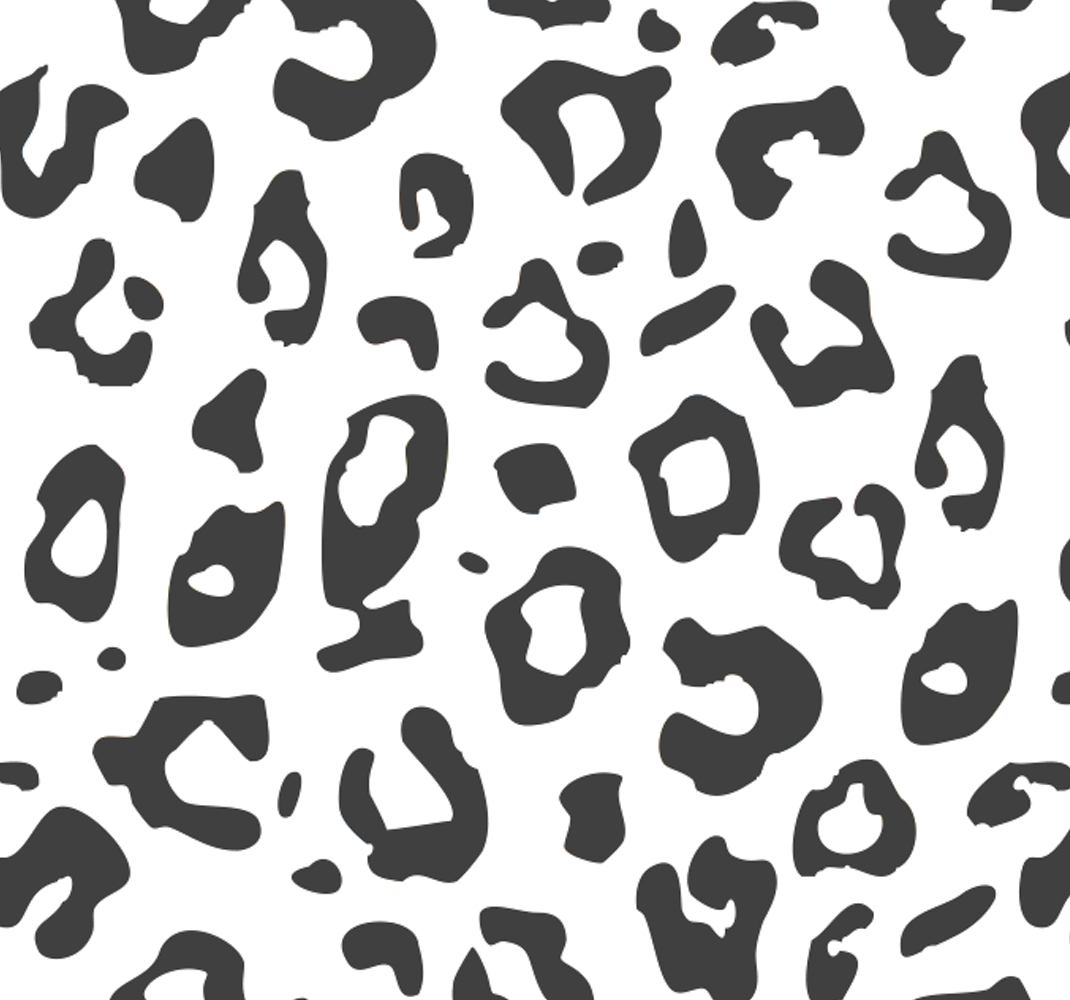 Vinyl teppich tiermuster schwarzer leopard - TenStickers