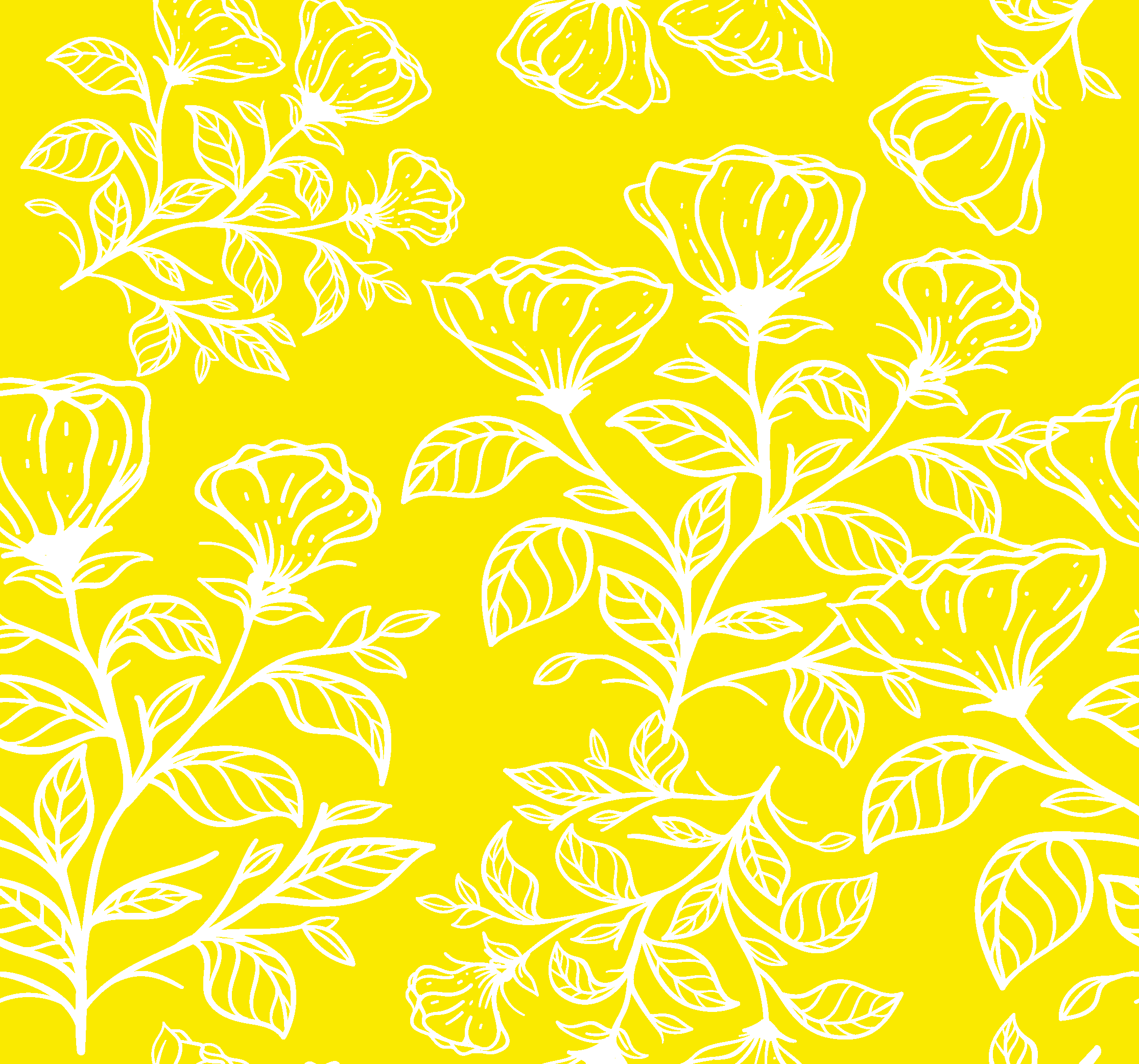 Vinyl teppich schlafzimmer mit blumenmuster - TenStickers