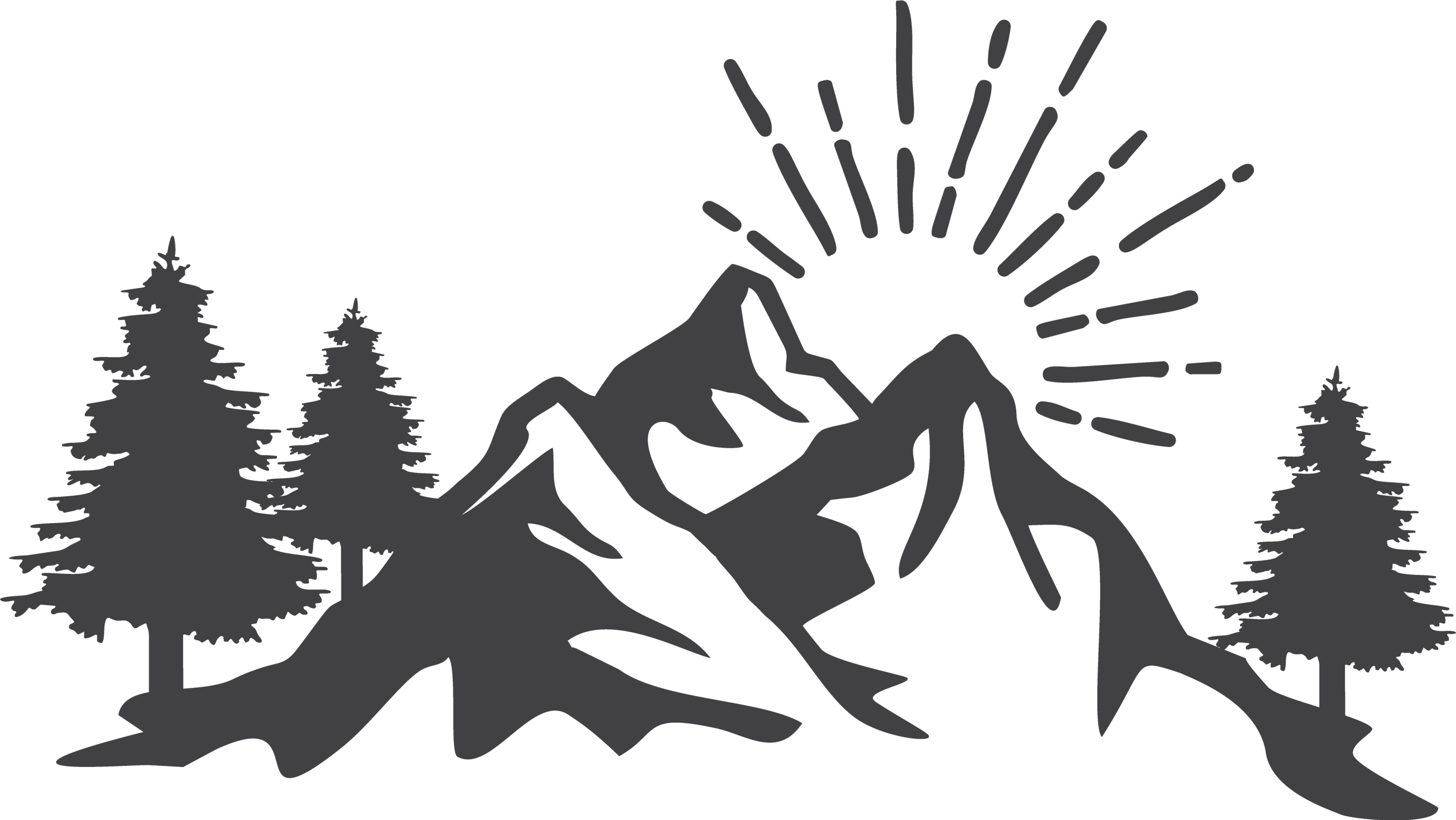 Vinyl teppich natur sonnenberg silhouette - TenStickers