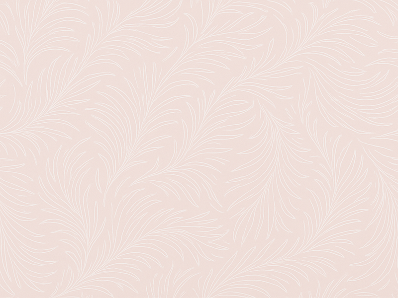 Vinyl teppich schlafzimmer zartes pink botanisch - TenStickers