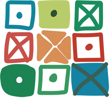 Vinyl teppich geometrisch mit quadratischem design - TenStickers