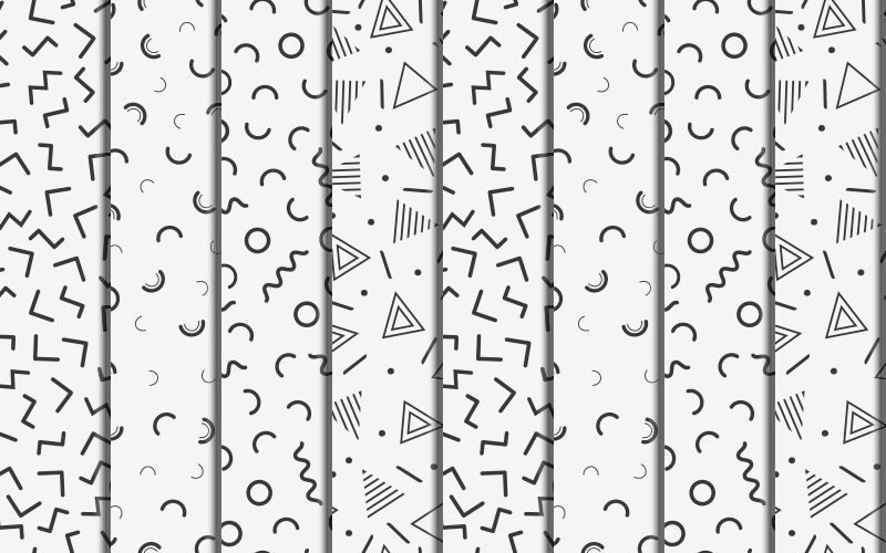 Vinyl teppich geometrisch im retro-stil - TenStickers