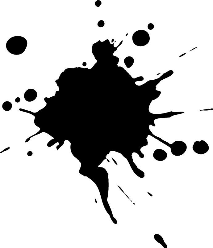 Vinyl teppich geometrisch splash effekt grafik - TenStickers
