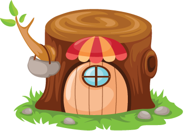Vinyl teppich kinder spielhaus - TenStickers