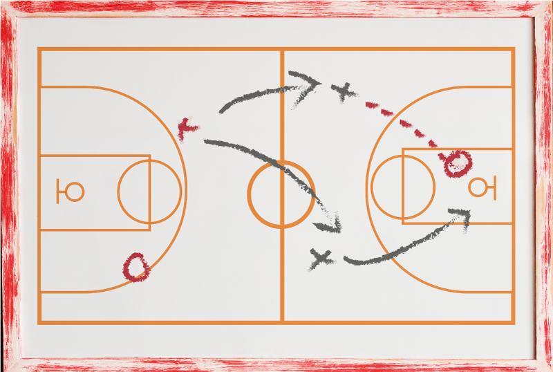 Vinyl teppich spiele sportspiel trainer - TenStickers