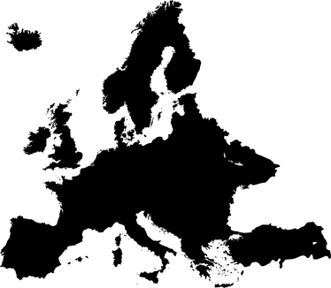Vinyl teppich weltkarte tafel europa - TenStickers