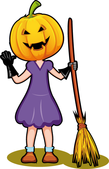 Vinyl teppich kinder halloween dekoration - TenStickers
